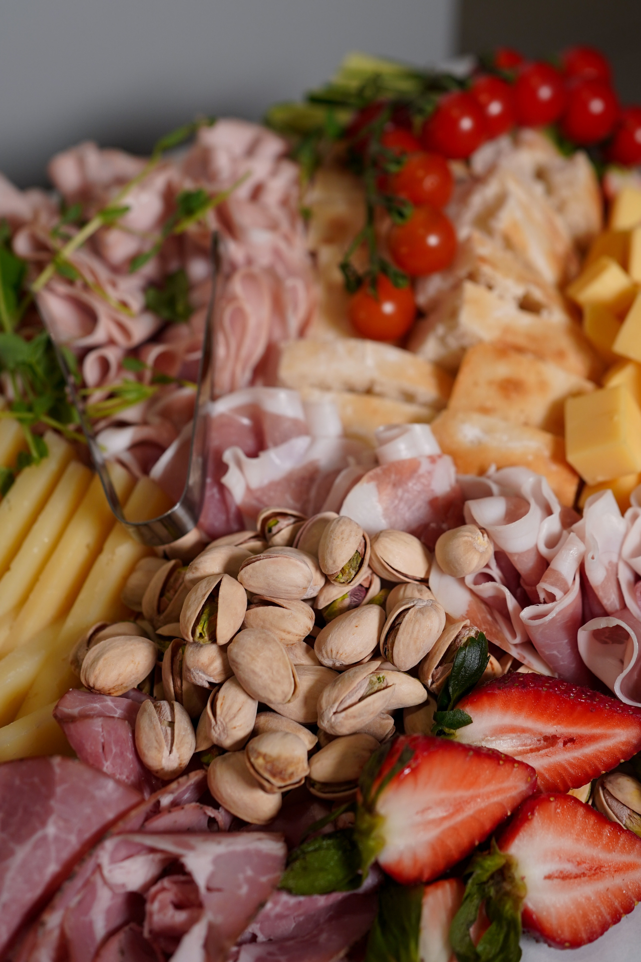 Salad bowls and shareable brunch platters